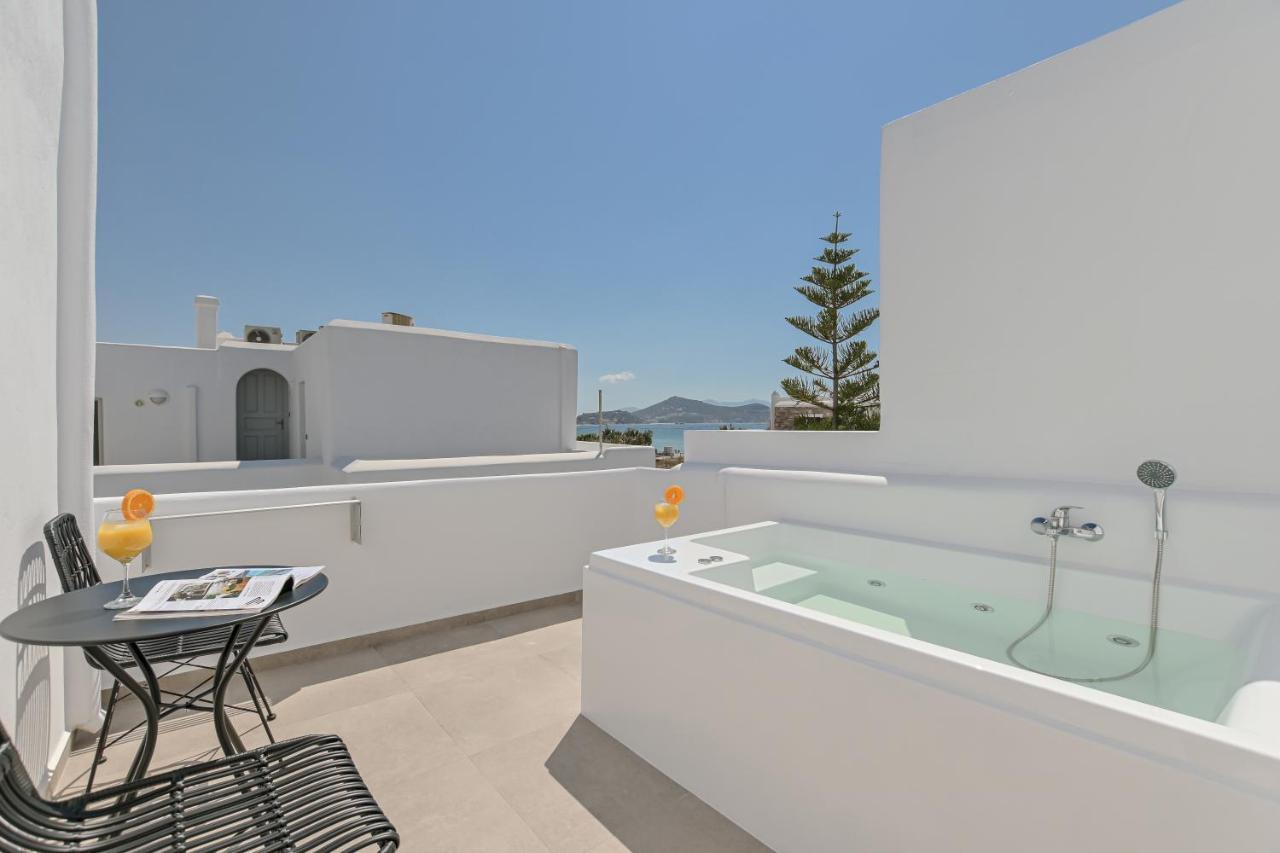 Naxos Blue Sky Hotel Naxos City Luaran gambar